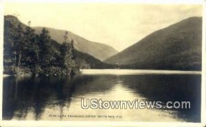 Real Photo Echo Lake - Franconia Notch, New Hampshire NH  