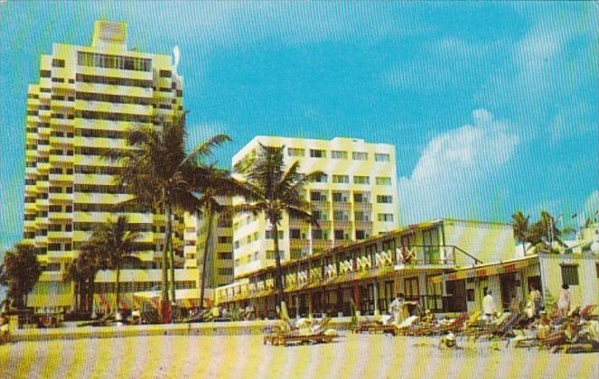 Florida Miami Beach Cabana Life On The Golden Sands