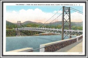 New York, The Bear Mountain Hudson River Bridge - [NY-244]
