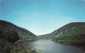 Postcard The Scenic Delaware Water Gap In Pocono Mountains Of Pennsylvania PA
