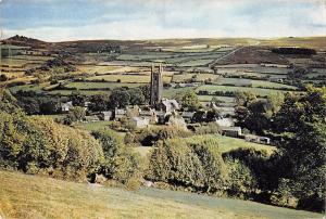 uk1800 widecombe in the moor devon real photo uk