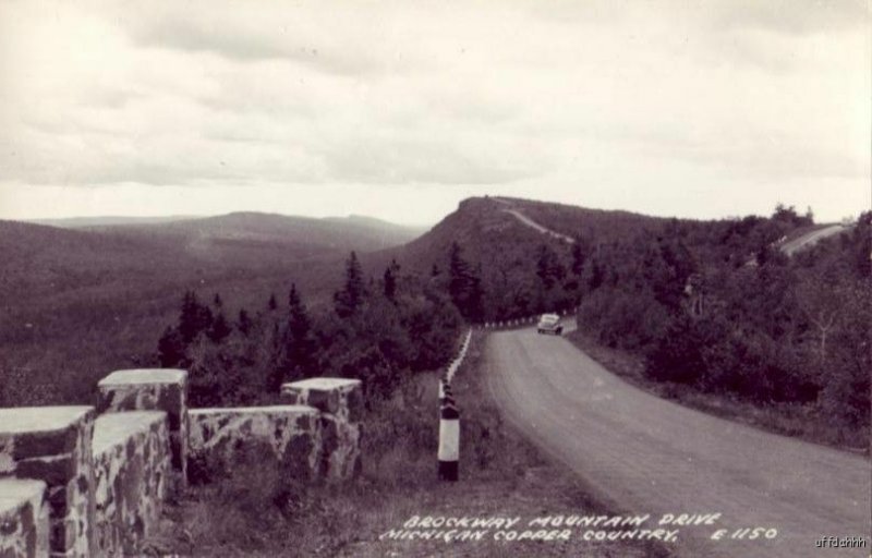 BROCKWAY MOUNTAIN DRIVE COPPER COUNTRY MICHIGAN RP