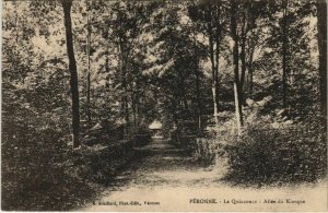 CPA PÉRONNE Le Quinconce Allée du Kiosque (807477)