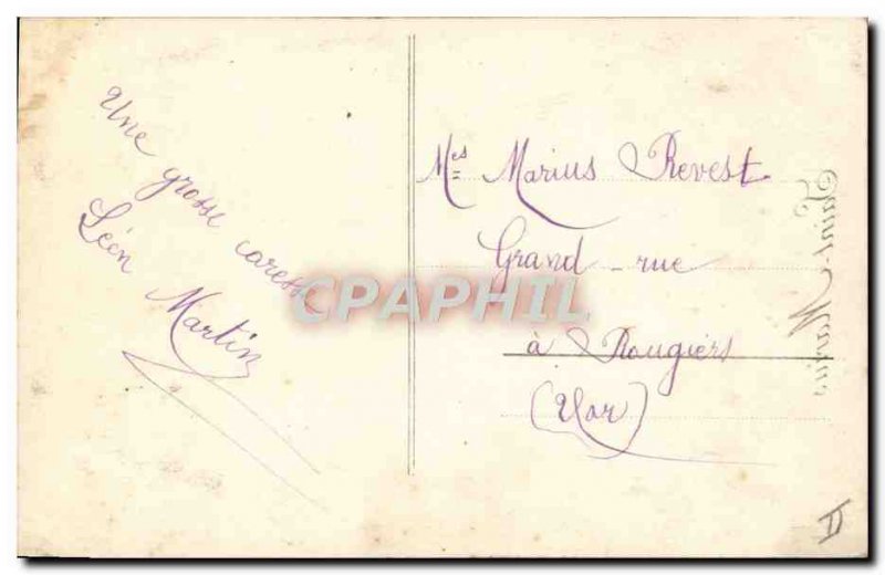 Old Postcard Marius Surname