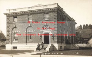 OR, Eugene, Oregon, RPPC, Post Office Building, Entrance, Photo No 35