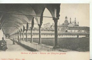 Italy Postcard - Certosa Di Pavia - Veduta Del Chiostro Grande - Ref TZ8104