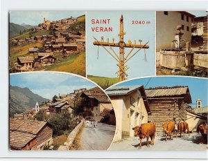 Postcard Saint-Veran, France