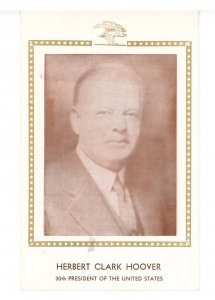 U. S. President - Herbert Hoover   