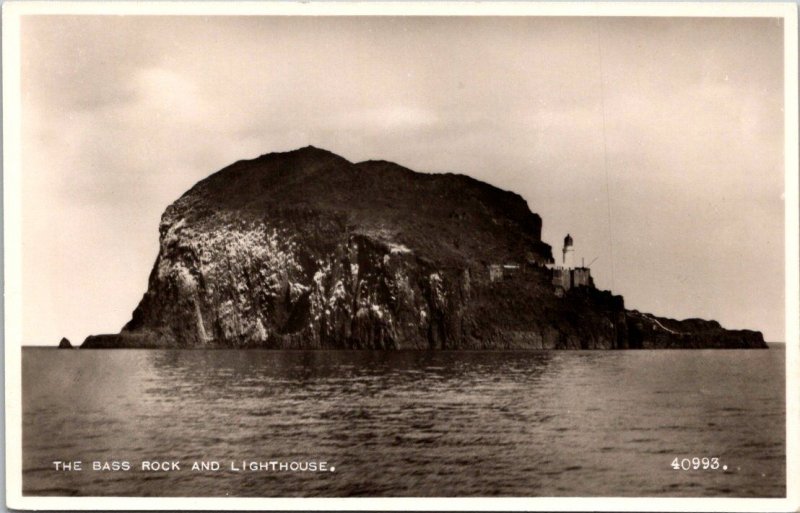 Lighthouse The Bass Rock and Lighthouse England Photo