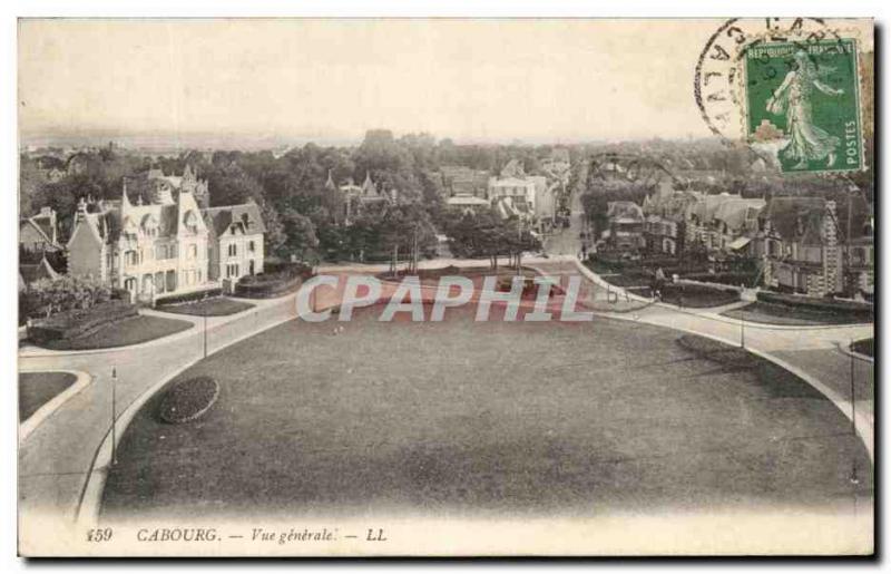 Old Postcard Cabourg Vue Generale