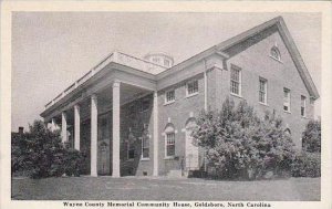 North Carolina Greensboro Wayne County Memorial Community House