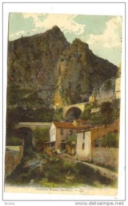 Le Pont Saint-Louis, Frontiere Franco-Italienne, Menton (Alpes Maritimes), Fr...