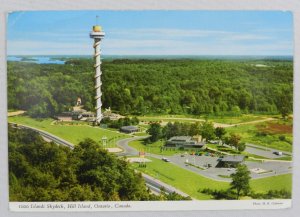 1000 Islands Skydeck, Hill Island  - Ontario, CA - Vintage Postcard