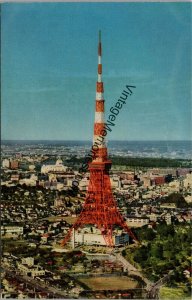 Tokyo Tower Tokyo Japan Postcard PC239