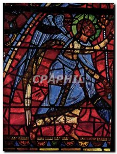 Modern Postcard Chartres Cathedral 12th Angel