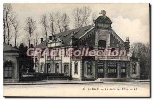 Old Postcard Laigle the Salle des Fetes