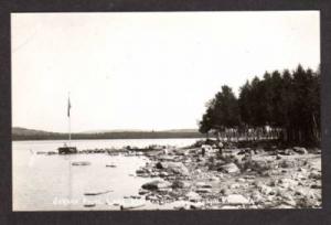 ME Lake Mattanawcook LINCOLN MAINE Real Photo RPPC PC