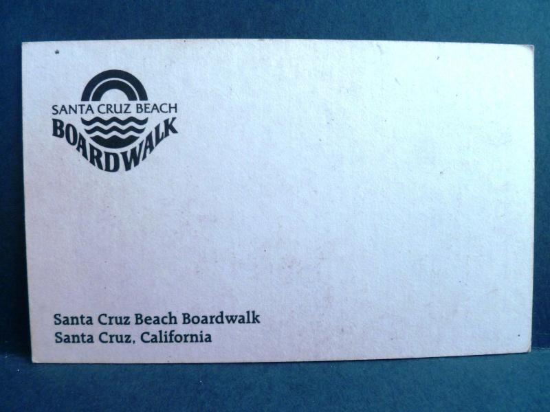 Arcade Card Santa Cruz Beach Boardwalk Automobile Car Alfa Romeo 33 Coupe