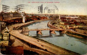 Russia Moscow Birds Eye View 1911