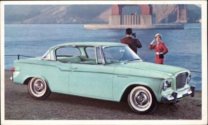 1959 Studebaker Lark Classic Car Ad Advertising Vintage Postcard