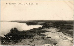 CPA Roscoff- Falaises de Per Haridy FRANCE (1026185)