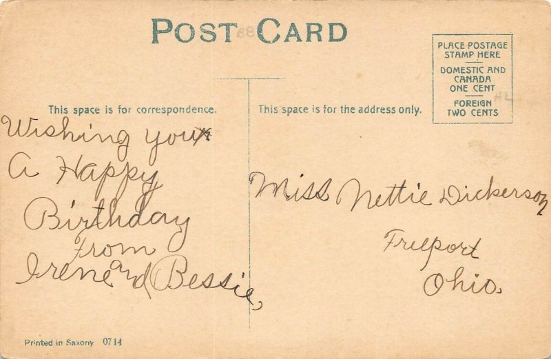 LP31 St. Patrick's Day Holiday Postcard 