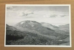 UNUSED PHOTO LIKE POSTCARD - CADILLAC MOUNTAIN FROM THE AIR , MAINE