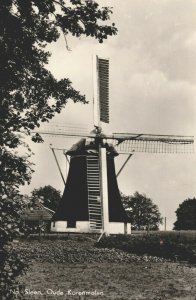 Netherlands Sleen Oude Korenmolen De Hoop Vintage RPPC 03.76