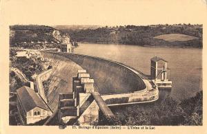 BF6069 barrage d eguzen indre l usine et le la avignon france      France