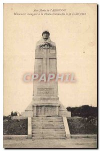 Old Postcard Aux Morts Argonne Monument has inaugurated the High Chevauchee J...