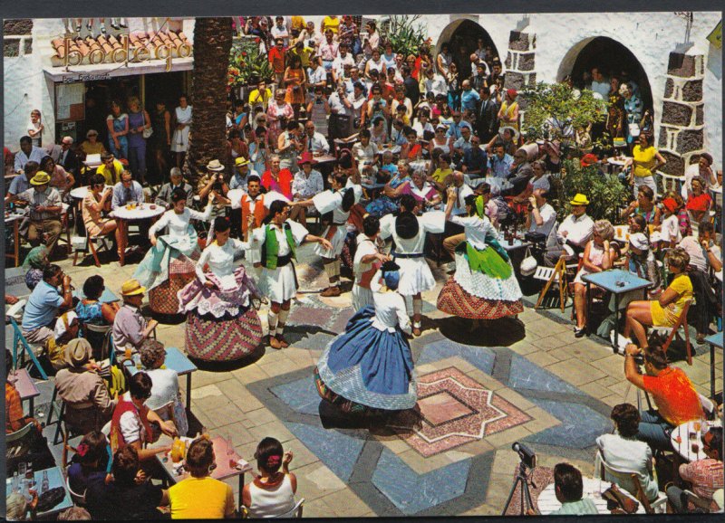 Spain Postcard- Las Palmas De Gran Canaria- Typical Dance at Canary Village T847