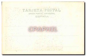 Postcard Old Velazquez El Bobo De Coria Nain