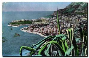 Old Postcard Principality of Monaco View of Monte Carlo and the Rock of Monaco