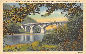 Narrows Bridge Over Raystown Branch Juniata River Lincoln Highway Bedford, Pe...