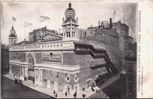 Thompson & Dundy's New York Hippodrome New York City Vintage Postcard C054