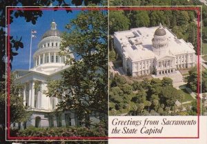 California Sacramento Greetings From Sacramento The State Capitol