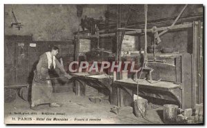 Old Postcard Paris Hotel Des coins A Annealing Furnaces