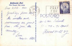 POINT PLEASANT NEW JERSEY-JENKINSON'S POOL-1962 PSMK POSTCARD