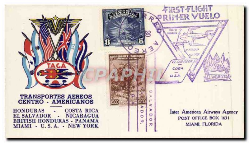 Letter Honduras Costa Rica November 20, 1943