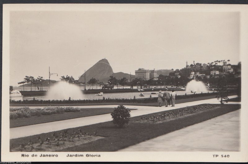 Brazil Postcard - Rio De Janeiro - Jardim Gloria     RT333