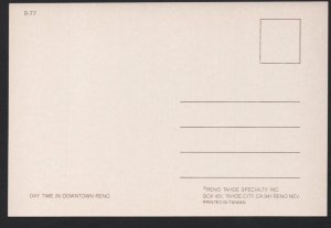 Nevada RENO Day Time in Downtown ~ Cont'l