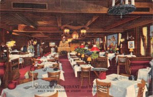 Chicago Illinois Solick's Restaurant & Tap Room, Interior Color Linen PC U6203