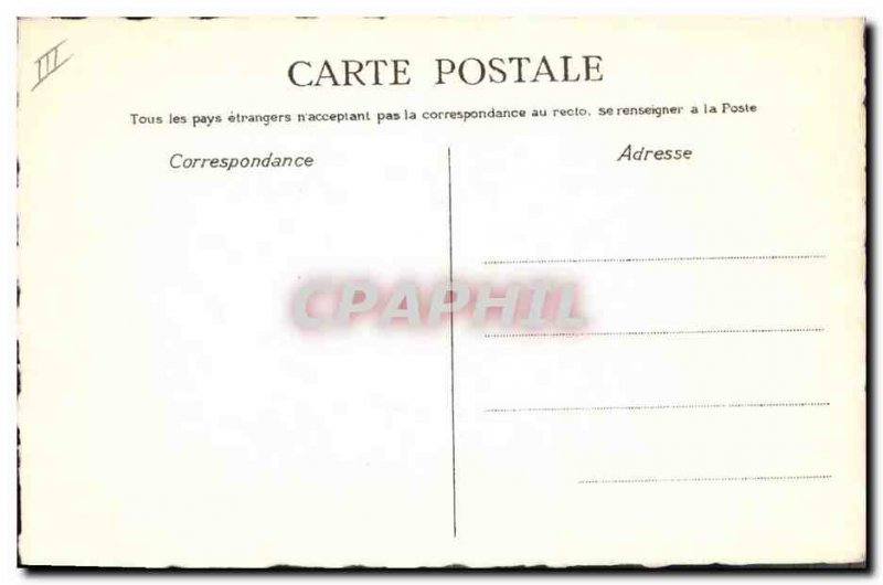 Old Postcard (hand drawing) Cat Moon