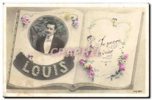 Old Postcard Fancy Man I think you have Louis