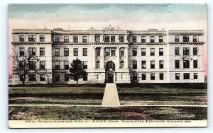 AMES, IA Iowa ~ ENGINEERING HALL State University c1910s Story County  Postcard