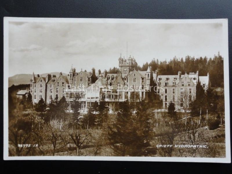 Scotland: Crieff Hydropathic - Old RP Postcard by Valentine's