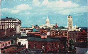 Court House Capitol City Hall Atlanta Georgia Vintage Postcard C127