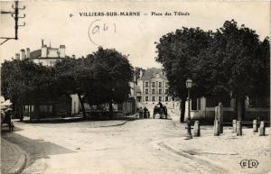 CPA VILLIERS-sur-MARNE - Place des Tilleuls (390184)