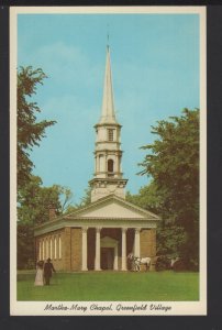 Michigan DEARBORN Martha-Mary Chapel, Greenfield Village - Chrome