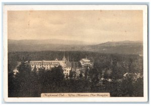 1920 Maplewood Club White Mountains New Hampshire NH Posted Vintage Postcard